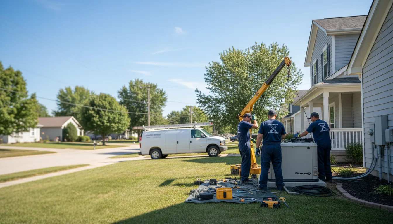 Generator Installation in Lansing, KS near me